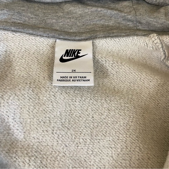Nike full zip fleece hoodie jacket - Picture 5 of 6